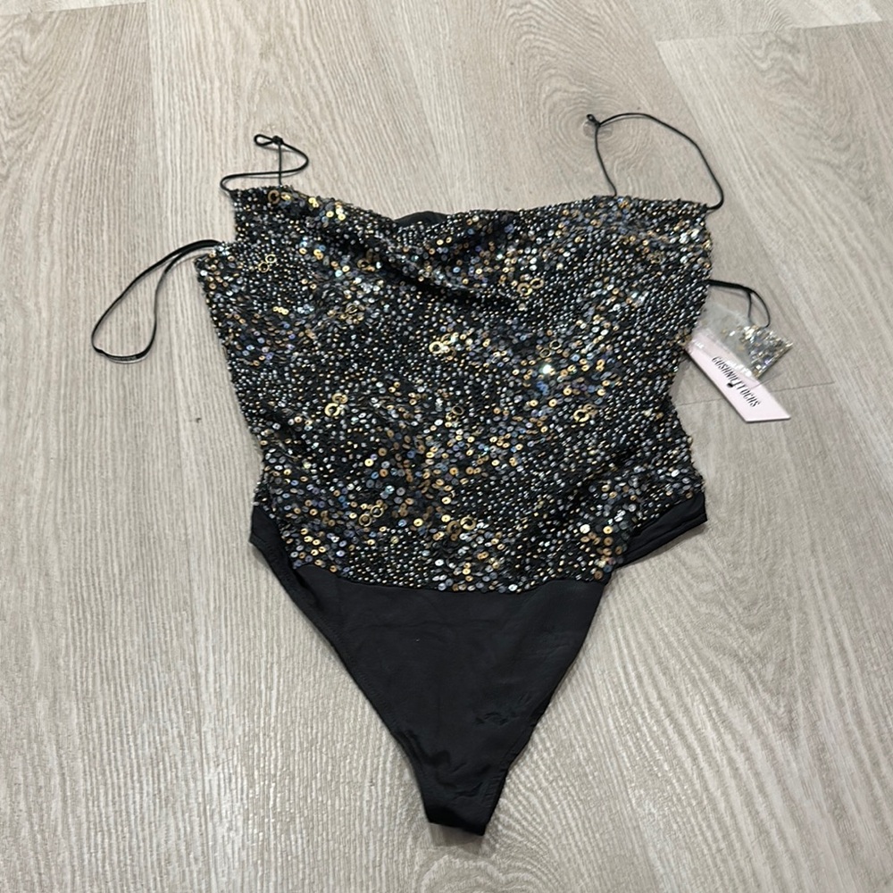 NWT Cushnie Et Ochs Lenora Beaded Bodysuit - Picture 2 of 4